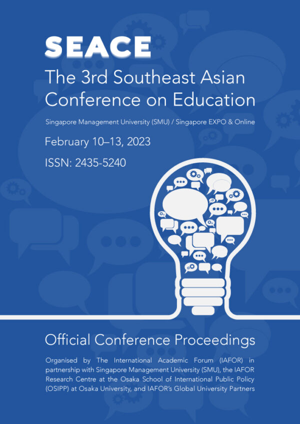 ISSN: 2435-5240 The Southeast Asian Conference On Education 2023 ...