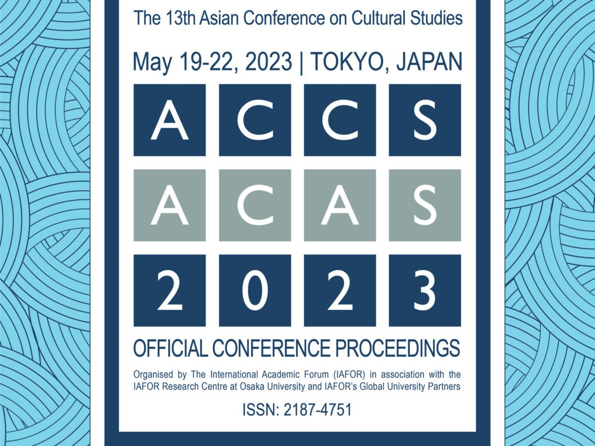 ACCS Official Conference Proceedings The IAFOR Research Archive